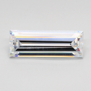 Simulated Diamond White Straight Baguette