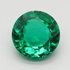 Lab Emerald Round