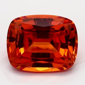 Lab Padparacha Antique Cushion