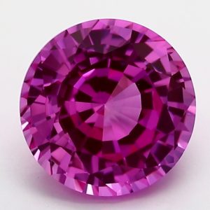 Lab Pink Sapphire Round