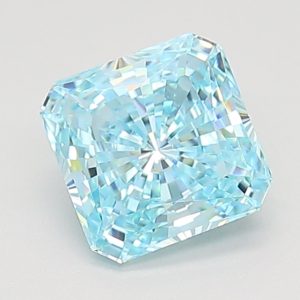 Simulated Aqua Radiant Square