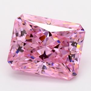 Simulated Pink Radiant Emerald