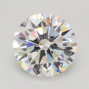 Simulated Diamond GH White Round