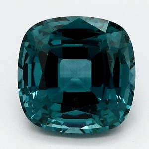 Simulated Blue Zircon Cushion Square