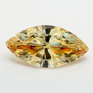Simulated Diamond Canary Marquise