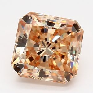 Simulated Champagne Radiant Square