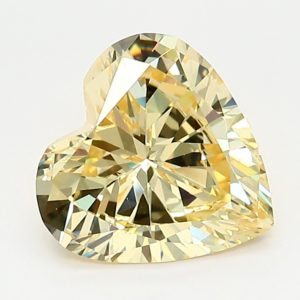 Simulated Diamond Canary Heart