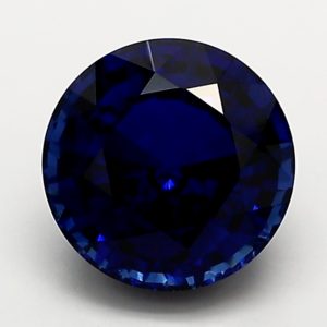 Lab Blue Sapphire Round
