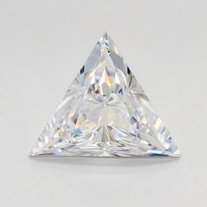 Simulated Diamond White Triangle w/PTS