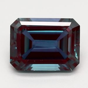 Lab Alexandrite Emerald Cut